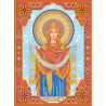 Икона Покрова Пресвятой Богородицы Схема для вышивки бисером