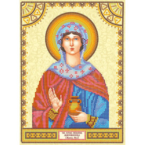 Святая Иоанна (Жанна) Схема для вышивки бисером иконы Абрис Арт ACK-088