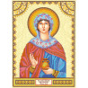Святая Иоанна (Жанна) Схема для вышивки бисером иконы Абрис Арт