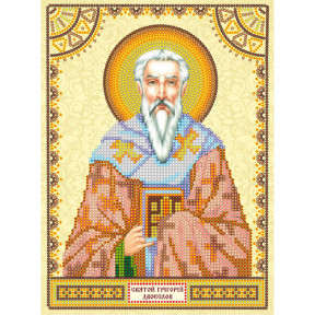 Святой Григорий Схема для вышивки бисером иконы Абрис Арт ACK-081