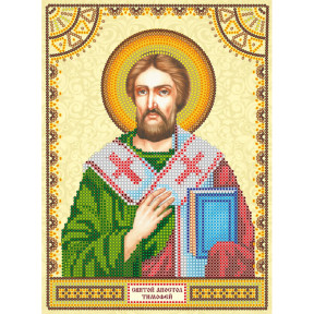 Святой Тимофей Схема для вышивки бисером иконы Абрис Арт ACK-075