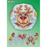 Олень 3d Новогодний шар Набор для выкладки пластиковыми алмазиками Вдохновение IP151