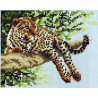 Набір для вишивання Janlynn 106-0052 Leopard Cameo фото