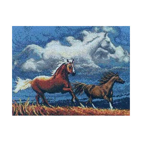 Набір для вишивання Janlynn 013-0282 Spririt of the Horse фото