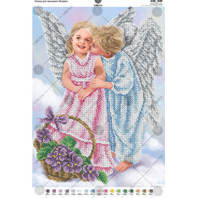 Ангелы Схема для вышивания бисером Virena А3Н_089
