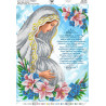Діва Марія вагітна. Молитва матері, яка очікує дитину Схема для вишивки бісером Virena А3Р_279