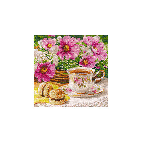 Набір для вишивки хрестиком Аліса 5-12 Ранковий чай фото