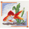 Набор для вышивки крестом Panna Д-0190 Золотая рыбка фото