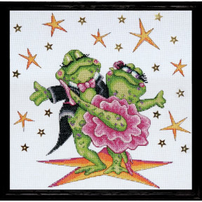 Набір для вишивання Design Works 2776 Dancing Frogs