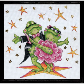 Набор для вышивания Design Works  2776 Dancing Frogs