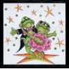 Набор для вышивания Design Works 2776 Dancing Frogs фото