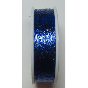 Металлизированная нить плоская Люрекс Адель 80-09 синий 100м
