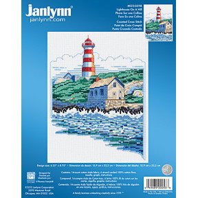 Набір для вишивання Janlynn 023-0598 Lighthouse On A Hill