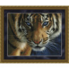 Набор для вышивания Kustom Krafts 35017 Blue Eyes Tiger фото