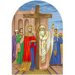 Воздвижение Честного креста (иконостас) Набор для вышивания бисером БС Солес І-ВЧХ