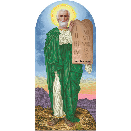 Пророк Моисей (ростовой) Набор для вышивания бисером БС Солес