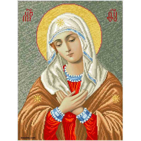 Дева Мария Умиление (большая) Набор для вышивания бисером БС Солес ДМЗ-В