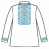 Сорочка під вишивку для хлопчика з довгим рукавом 153-12-09-30
