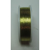 Металлизированная нить круглая Люрекс Аллюр 100-14 золото