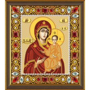 Набор для вышивания бисером Нова Слобода Д-6015 Пр. Богородица Смоленская 