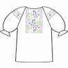 Сорочка под вышивку для девочки с коротким рукавом 159-12-09-30