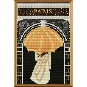 Набір для вишивання бісером і хрестом Нова Слобода ННД-5536 Париж в іллюстраціях.Тріумфальная арка