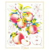 Яблука Принт для художньої вишивки Alisena AL1041а фото