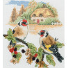 Набір для вишивання хрестиком Осінній щиголі (Autumn Goldfinch) ANCHOR PCE0506