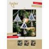 Набір для вишивання хрестиком Ялинки голубі (Trees Ice Blue) ANCHOR AKE0007-0001
