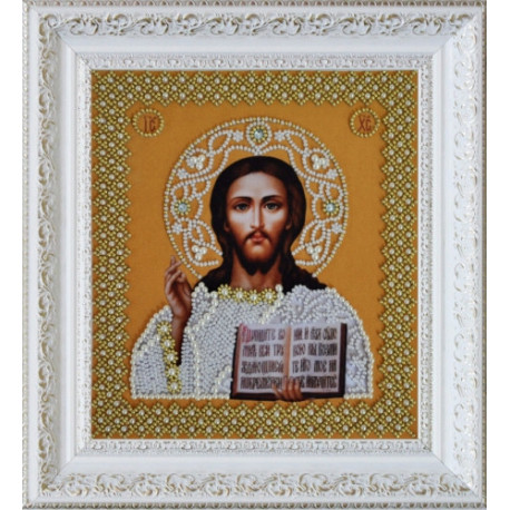 Набор для вышивания Картины Бисером Р-207 Икона Христа