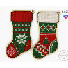 Шкарпетки Набір для вишивання хрестиком на дерев'яній основі ФрузелОк 1027ф