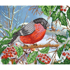 РКП-263 Рисунок на ткани Марічка Зимняя птица