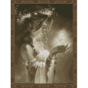 Богиня огня Набор для вышивания крестиком Фантазия 500/28