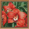 Красная орхидея Набор для вышивания крестиком Фантазия 400/47