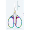 Ножницы для рукоделия Classic Design CD-107 фото