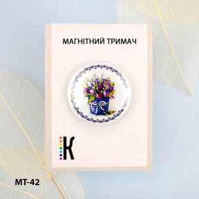Весенний букет Магнитный держатель для игл и схем ТМ КОЛЬОРОВА МТ-42