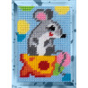 Мыша Набор для вышивания с пряжей Bambini X-2149