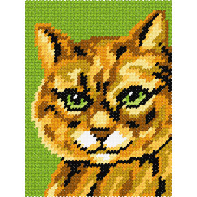 Руда кішка Набір для вишивання з пряжею Bambini X-2294