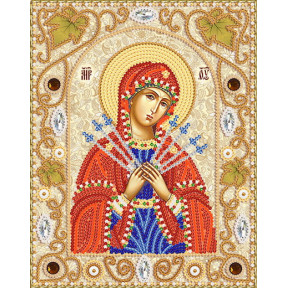 НИК-5310 Набор для вышивания бисером Марічка Семистрельная Пресвятая Богородица