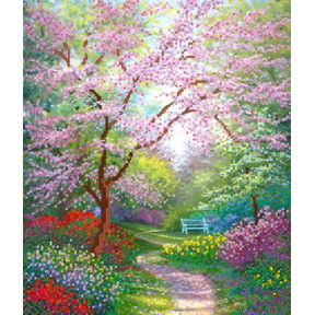 РКП-146 Рисунок на ткани Марічка Весенний сад