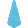 Фетрова вставка шкатулки для ножиць блакитного кольору