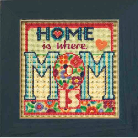 Мама Набор для вышивания крестом Mill Hill MH145101 фото