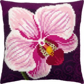 Орхидея Набор для вышивания подушки Чарівниця Z-82