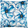 Синие цветы Набор для вышивания подушки Чарівниця V-239