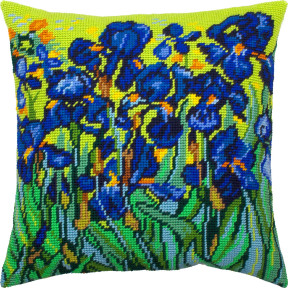 «Ирисы», В. ван Гог Набор для вышивания подушки Чарівниця V-307