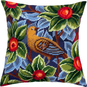 «Птица», В. Моррис Набор для вышивания подушки Чарівниця V-384
