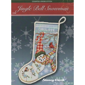 Jingle Bell Snowman Буклет Stoney Creek C038