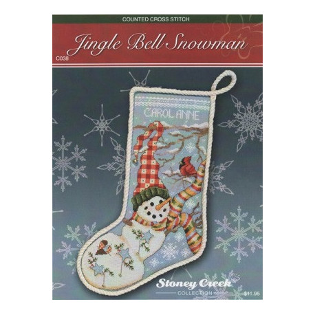 Jingle Bell Snowman Буклет Stoney Creek C038