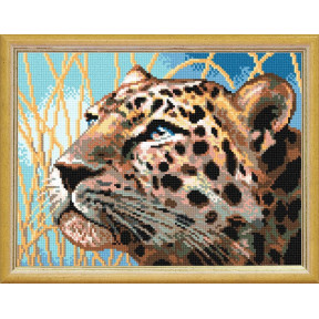 Леопард Канва с нанесенным рисунком Чарівниця L-48