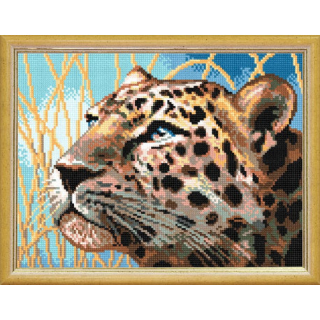 Леопард Канва с нанесенным рисунком Чарівниця L-48